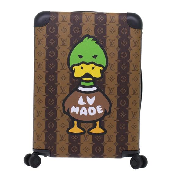 LOUIS VUITTON Monogram Stripe Human Made Horizon 55 Suitcase M20481 - Picture 14 of 16